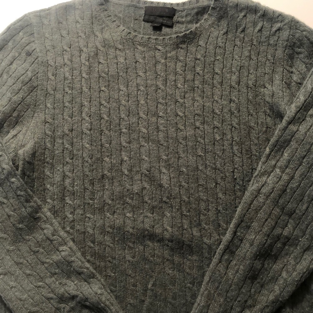 Italian Cashmere Green Sweater - Worn Once